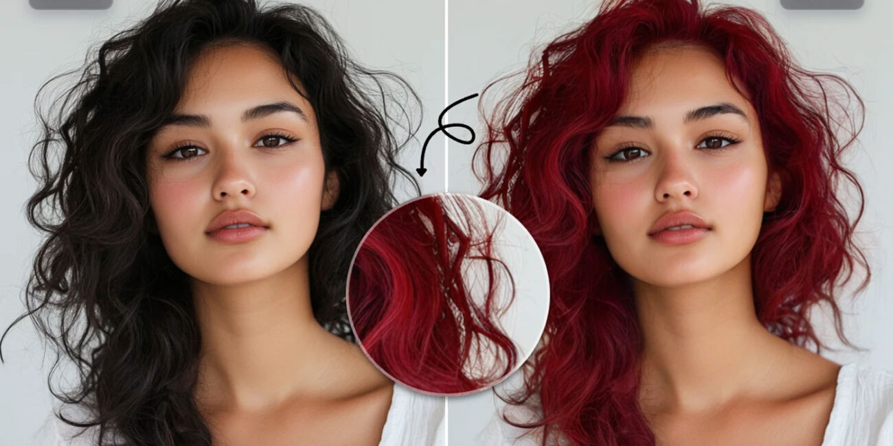 تغییر رنگ مو با هوش مصنوعی: تجربه‌ای واقعی، زنده و آنی با فناوری SeeDeep