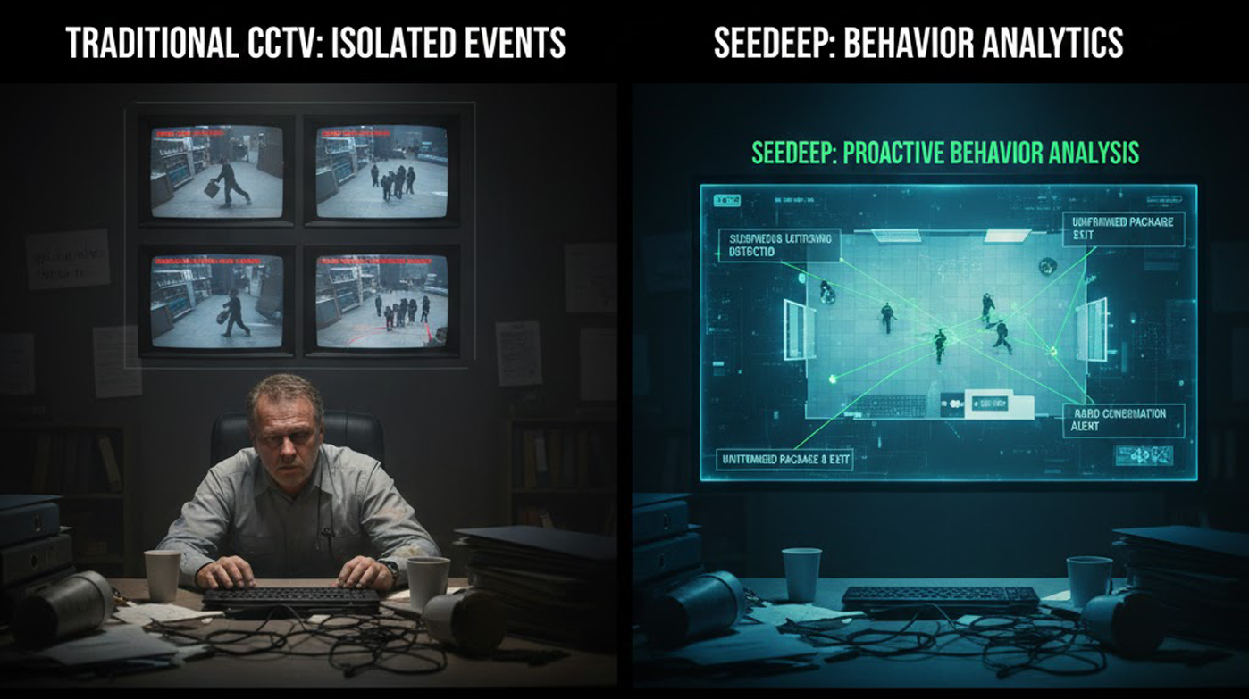 نظارت هوشمند با SeeDeep | تبدیل دوربین به سیستم امنیت پیشرفته